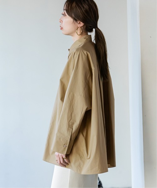Noble ワイドシルエットパネルシャツ Noble（ノーブル）の「ワイドシルエットパネルシャツ（シャツ