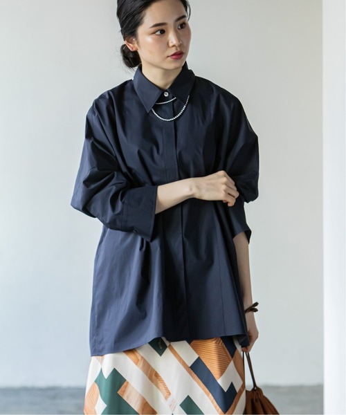 Noble（ノーブル）の「ワイドシルエットパネルシャツ（シャツ