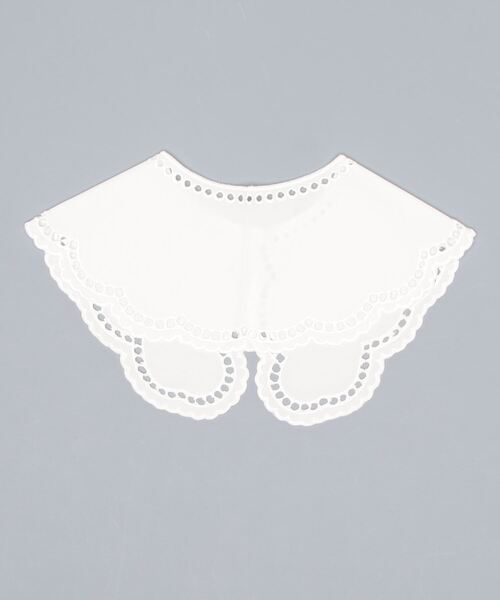 flower(フラワー)の「エデンレースカラー(付け襟・レディース・ホワイト・FREE)」の15枚目の写真