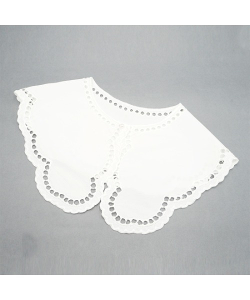 flower(フラワー)の「エデンレースカラー(付け襟・レディース・ホワイト・FREE)」の4枚目の写真