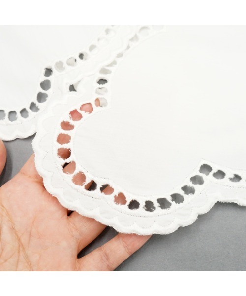 flower(フラワー)の「エデンレースカラー(付け襟・レディース・ホワイト・FREE)」の9枚目の写真