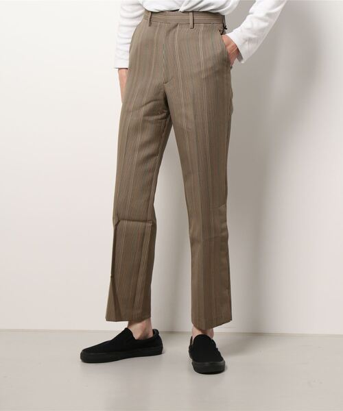 APOCRYPHA.(アポクリファ)の「【別注】APOCRYPHA /アポクリファ/ICONIC ストレートスラックス Rfex(その他パンツ・メンズ・ベージュ・1)」の1枚目の写真