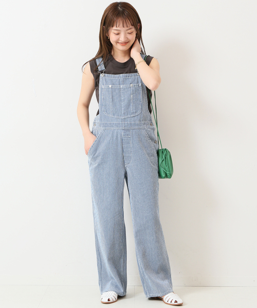SLOBE IENA（スローブイエナ）の「LE DENIMバックオープンオーバーオール◆（サロペット/オーバーオール・レディース・ブルー系その他・38/36）」の15枚目の写真