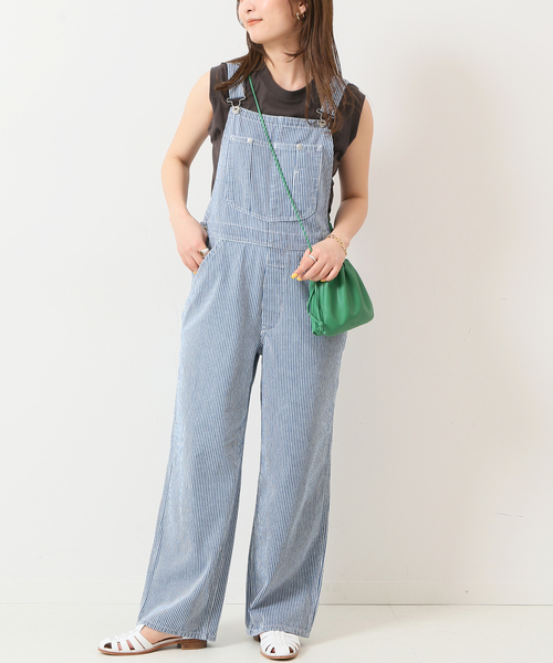 SLOBE IENA（スローブイエナ）の「LE DENIMバックオープンオーバーオール◆（サロペット/オーバーオール・レディース・ブルー系その他・38/36）」の14枚目の写真