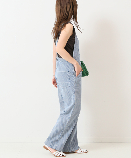 SLOBE IENA（スローブイエナ）の「LE DENIMバックオープンオーバーオール◆（サロペット/オーバーオール・レディース・ブルー系その他・38/36）」の13枚目の写真