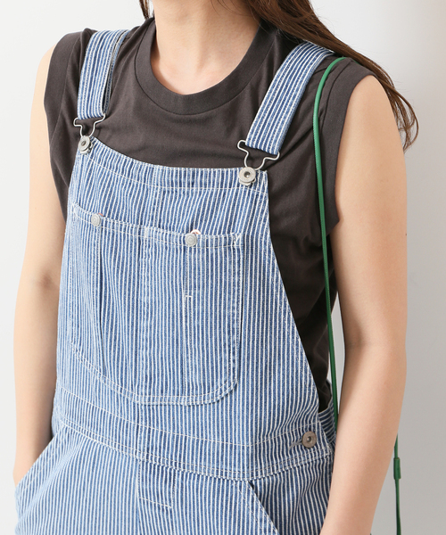 SLOBE IENA（スローブイエナ）の「LE DENIMバックオープンオーバーオール◆（サロペット/オーバーオール・レディース・ブルー系その他・38/36）」の11枚目の写真