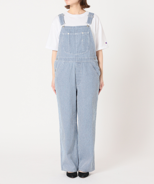 SLOBE IENA（スローブイエナ）の「LE DENIMバックオープンオーバーオール◆（サロペット/オーバーオール・レディース・ブルー系その他・38/36）」の9枚目の写真