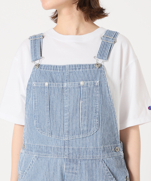 SLOBE IENA（スローブイエナ）の「LE DENIMバックオープンオーバーオール◆（サロペット/オーバーオール・レディース・ブルー系その他・38/36）」の6枚目の写真