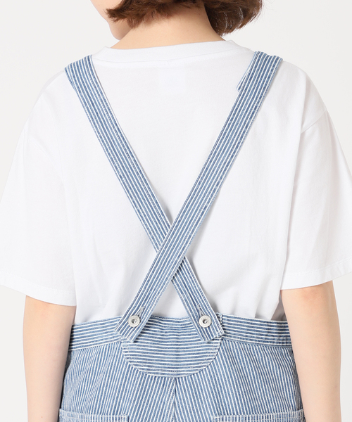 SLOBE IENA（スローブイエナ）の「LE DENIMバックオープンオーバーオール◆（サロペット/オーバーオール・レディース・ブルー系その他・38/36）」の5枚目の写真