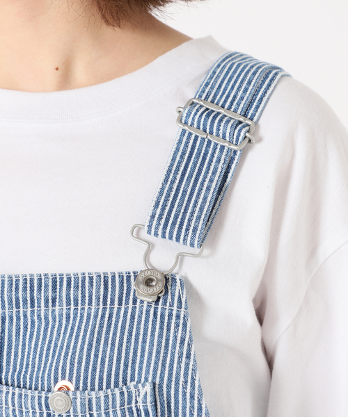 SLOBE IENA（スローブイエナ）の「LE DENIMバックオープンオーバーオール◆（サロペット/オーバーオール・レディース・ブルー系その他・38/36）」の3枚目の写真