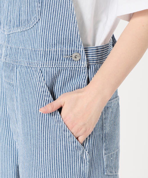 SLOBE IENA（スローブイエナ）の「LE DENIMバックオープンオーバーオール◆（サロペット/オーバーオール・レディース・ブルー系その他・38/36）」の2枚目の写真