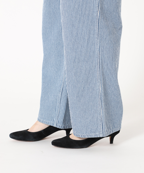 SLOBE IENA（スローブイエナ）の「LE DENIMバックオープンオーバーオール◆（サロペット/オーバーオール・レディース・ブルー系その他・38/36）」の21枚目の写真