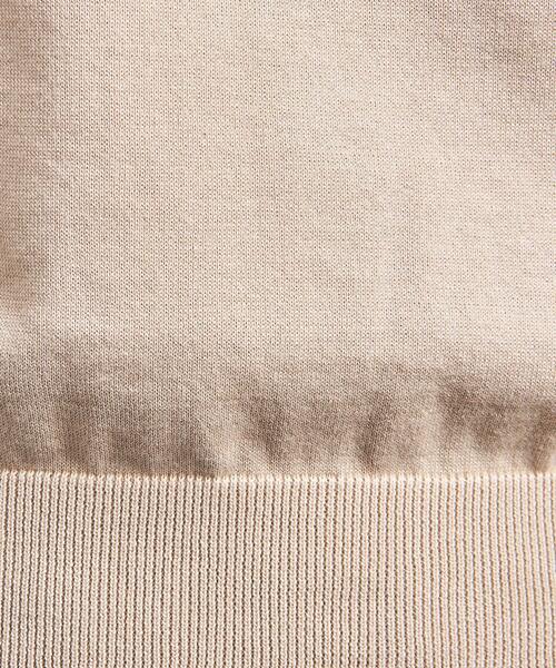 UNITED ARROWS（ユナイテッドアローズ）の「＜UNITED ARROWS＞C ボトルネック ニット Ｗ †（ニット/セーター・レディース・ベージュ/オレンジ/ブラック・FREE）」の18枚目の写真