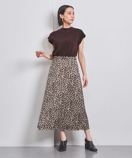 UNITED ARROWS（ユナイテッドアローズ）の「＜UNITED ARROWS＞C ボトルネック ニット Ｗ †（ニット/セーター・レディース・ベージュ/オレンジ/ブラック・FREE）」の11枚目の写真