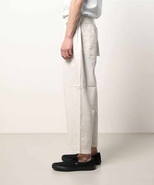 BACK NUMBER（バックナンバー）の「【接触冷感】【BACK NUMBER】「COOL」ワイドイージーパンツ（その他パンツ・メンズ・ダークインディゴブルー/オフホワイト・M/S/L）」の3枚目の写真