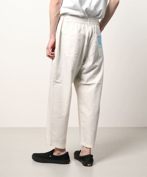 BACK NUMBER（バックナンバー）の「【接触冷感】【BACK NUMBER】「COOL」ワイドイージーパンツ（その他パンツ・メンズ・ダークインディゴブルー/オフホワイト・M/S/L）」の4枚目の写真
