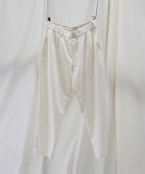 BACK NUMBER（バックナンバー）の「【接触冷感】【BACK NUMBER】「COOL」ワイドイージーパンツ（その他パンツ・メンズ・ダークインディゴブルー/オフホワイト・M/S/L）」の6枚目の写真