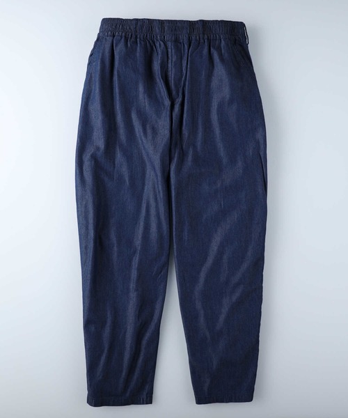 BACK NUMBER（バックナンバー）の「【接触冷感】【BACK NUMBER】「COOL」ワイドイージーパンツ（その他パンツ・メンズ・ダークインディゴブルー/オフホワイト・M/S/L）」の7枚目の写真