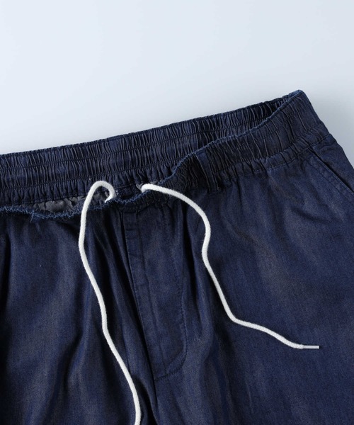 BACK NUMBER（バックナンバー）の「【接触冷感】【BACK NUMBER】「COOL」ワイドイージーパンツ（その他パンツ・メンズ・ダークインディゴブルー/オフホワイト・M/S/L）」の12枚目の写真