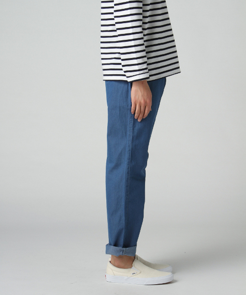 417 EDIFICE（フォーワンセブンエディフィス）の「◇デニムスラックスパンツ（デニムパンツ・メンズ・ネイビー/ブルー・LARGE/MEDIUM/SMALL）」の16枚目の写真