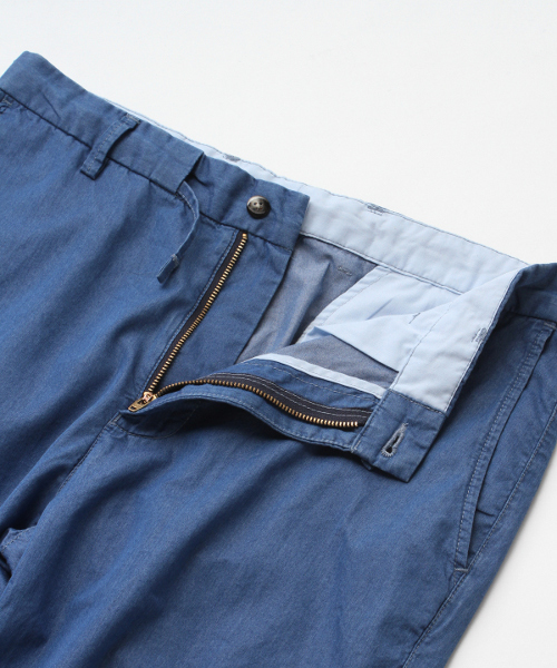 417 EDIFICE（フォーワンセブンエディフィス）の「◇デニムスラックスパンツ（デニムパンツ・メンズ・ネイビー/ブルー・LARGE/MEDIUM/SMALL）」の5枚目の写真