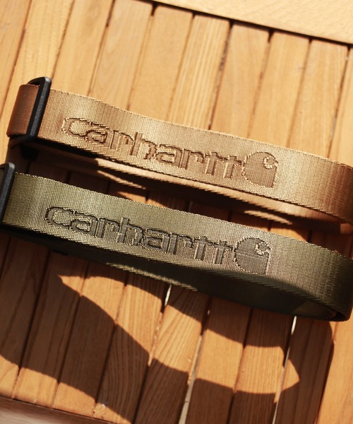 Carhartt（カーハート）の「carhartt　ナイロンウェビング ロックベルト（ベルト・メンズ・ライトブラウン/アーミー/グレー/ブラック・M/L/XL）」の7枚目の写真