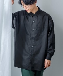 improves | 【improves】ルーズフィット オーバーサイズ レギュラーカラー 長袖シャツ(シャツ/ブラウス)