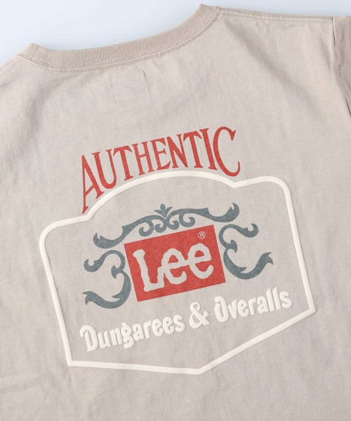 Lee(リー)の「【Lee】バックプリントTシャツ(Tシャツ/カットソー・レディース・ベージュ・M/L)」の6枚目の写真