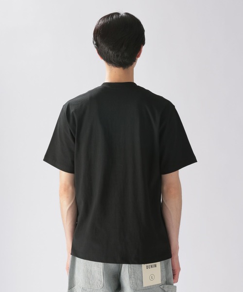 DANTON(ダントン)の「【DANTON(ダントン)】クルーネックポケットTシャツ(Tシャツ/カットソー・メンズ・ホワイト/ブラック/アイボリー・LARGE)」の9枚目の写真