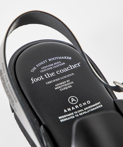 foot the coacher（フットザコーチャー）の「SS SANDALS（サンダル・メンズ・ブラック・8h/7h）」の11枚目の写真