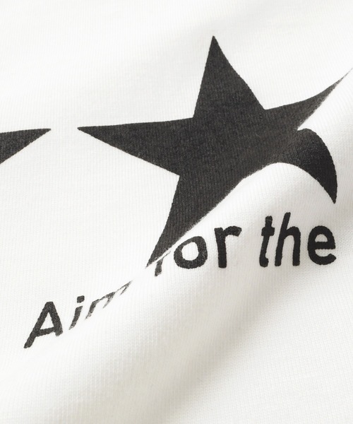 GLAZOS（グラソス）の「天竺・接触冷感ドロップショルダーバックスタープリント半袖Ｔシャツ（Tシャツ/カットソー・キッズ・ホワイト/ブラック・130cm/140cm/150cm/160cm/170cm）」の14枚目の写真