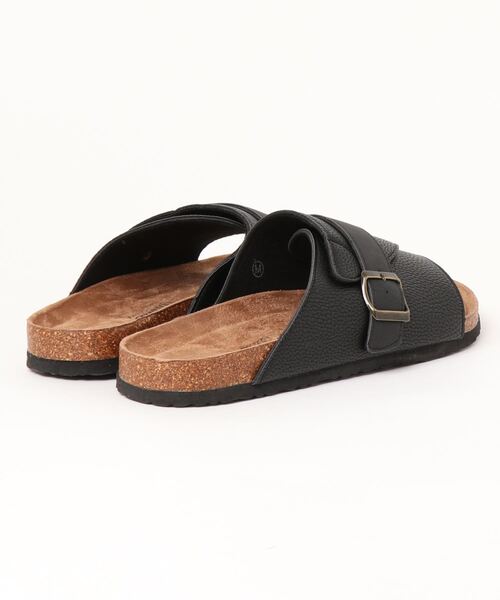 Right-on（ライトオン）の「テープベルトサンダル（サンダル・メンズ・ベージュ/ブラック・L/M）」の3枚目の写真