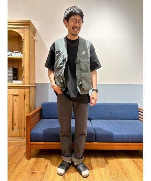 Right-on（ライトオン）の「テープベルトサンダル（サンダル・メンズ・ベージュ/ブラック・L/M）」の15枚目の写真