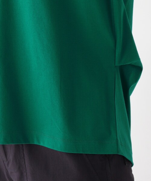 OPAQUE.CLIP（オペークドットクリップ）の「◆シルキースーピマ フレンチスリーブカットソー【WEB限定カラー・サイズ】（Tシャツ/カットソー・レディース・ブラック/ブルー/グリーン/ブラウン系その他/キャメル/ホワイト系/ブラウン系その他5・40/38/42/36/34）」の18枚目の写真