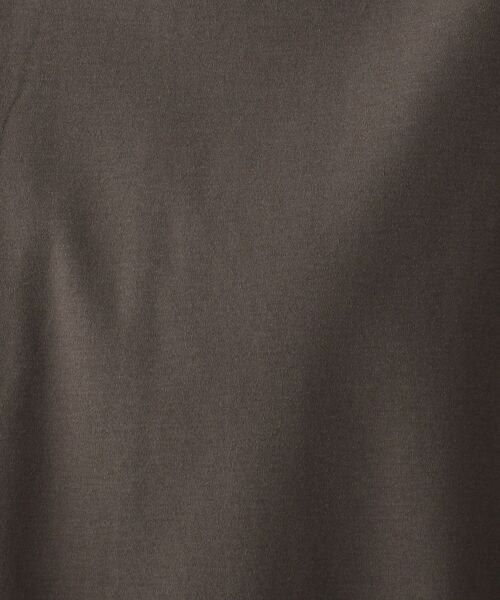 OPAQUE.CLIP（オペークドットクリップ）の「◆シルキースーピマ フレンチスリーブカットソー【WEB限定カラー・サイズ】（Tシャツ/カットソー・レディース・ブラック/ブルー/グリーン/ブラウン系その他/キャメル/ホワイト系/ブラウン系その他5・40/38/42/36/34）」の19枚目の写真