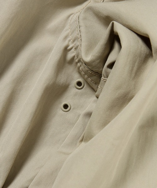 LOW CLASSIC(ロウ クラシック)の「PUCKERING FIELD JACKET(ナイロンジャケット・レディース・カーキ・S/XS)」の8枚目の写真