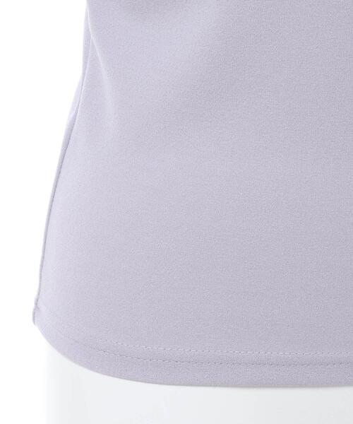 INGNI(イング)の「カシュクールトップス(Tシャツ/カットソー・レディース・ブラック/パープル/グレー系その他・M)」の9枚目の写真