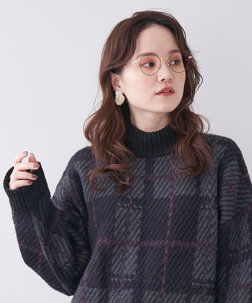 Zoff(ゾフ)の「ボストン型 めがね|Zoff CLASSIC(メガネ・レディース・ブラック/ブラウン/ピンク/ゴールド・FREE)」の15枚目の写真