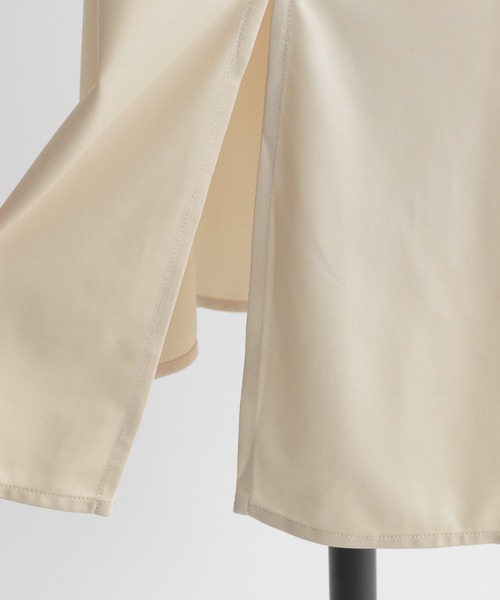 Andemiu（アンデミュウ）の「ペチコートワンピース347202（ワンピース・レディース・ライトグレー/ブラック/ライトベージュ・FREE）」の17枚目の写真