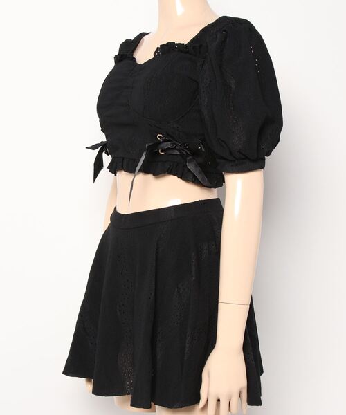 Dita Muaj.（ディータムアージュ）の「選べるレースビキニスカート or ワンピース 水着（水着・レディース・ホワイト系1/ホワイト系2/ブラック系1/ブラック系2/ライトグリーン系1/ライトグリーン系2・M/L/XL）」の13枚目の写真