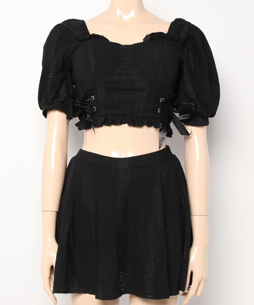 Dita Muaj.（ディータムアージュ）の「選べるレースビキニスカート or ワンピース 水着（水着・レディース・ホワイト系1/ホワイト系2/ブラック系1/ブラック系2/ライトグリーン系1/ライトグリーン系2・M/L/XL）」の15枚目の写真