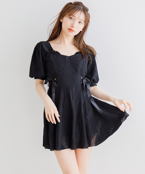 Dita Muaj.（ディータムアージュ）の「選べるレースビキニスカート or ワンピース 水着（水着・レディース・ホワイト系1/ホワイト系2/ブラック系1/ブラック系2/ライトグリーン系1/ライトグリーン系2・M/L/XL）」の19枚目の写真