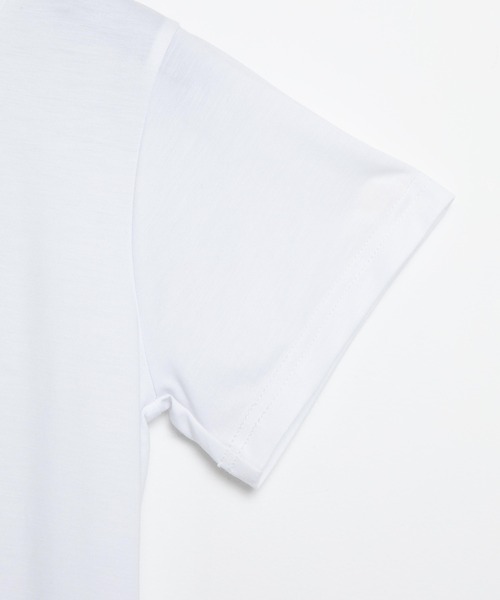 Romansual(ロマンシュアル)の「Romansual/クリスタルラインストーンTシャツ(Tシャツ/カットソー・レディース・ホワイト/ブラック・FREE)」の11枚目の写真