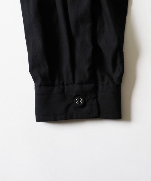 WHITE MOUNTAINEERING(ホワイトマウンテニアリング)の「LONG SLEEVES SHIRT(シャツ/ブラウス・メンズ・ブラック/ネイビー・1/0)」の6枚目の写真