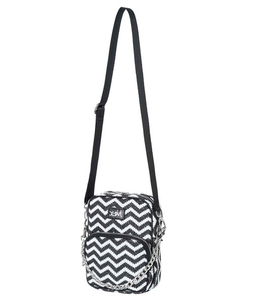 X-girl(エックスガール)の「FAUX LEATHER PIPING SHOULDER BAG/フェイクレザー 2WAYバッグ/ショルダーバッグ(ショルダーバッグ・レディース・ブラック/ベージュ/ブルー・ONE SIZE)」の12枚目の写真