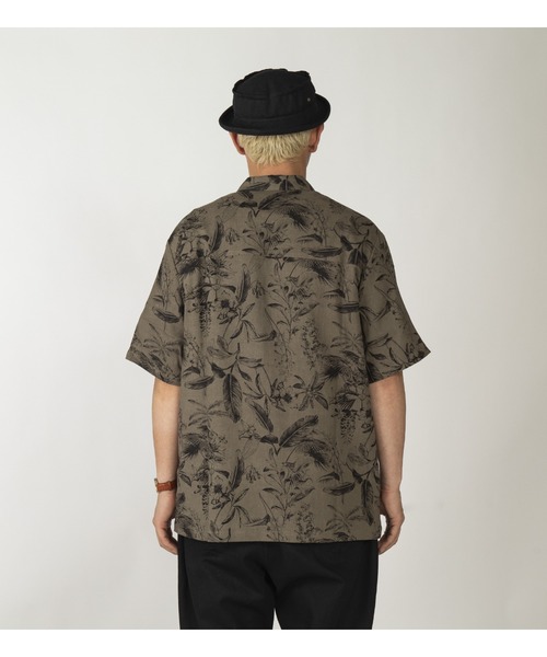 APPLEBUM(アップルバム)の「Rayon Linen S/S Aloha Shirt(Tシャツ/カットソー・メンズ・ベージュ/ブラウン・MEDIUM/LARGE/X-LARGE)」の6枚目の写真