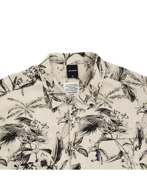 APPLEBUM(アップルバム)の「Rayon Linen S/S Aloha Shirt(Tシャツ/カットソー・メンズ・ベージュ/ブラウン・MEDIUM/LARGE/X-LARGE)」の13枚目の写真
