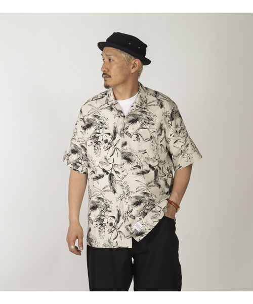 APPLEBUM(アップルバム)の「Rayon Linen S/S Aloha Shirt(Tシャツ/カットソー・メンズ・ベージュ/ブラウン・MEDIUM/LARGE/X-LARGE)」の19枚目の写真