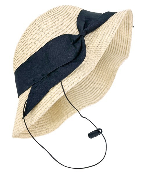 polcadot（ポルカドット）の「ぺーパーブレード ロールクロッシェ（ハット・レディース・ブラウン/ベージュ/ブラック・FREE）」の11枚目の写真