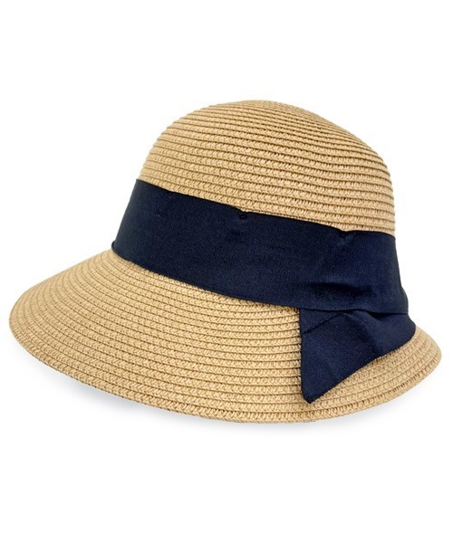 polcadot（ポルカドット）の「ぺーパーブレード ロールクロッシェ（ハット・レディース・ブラウン/ベージュ/ブラック・FREE）」の13枚目の写真